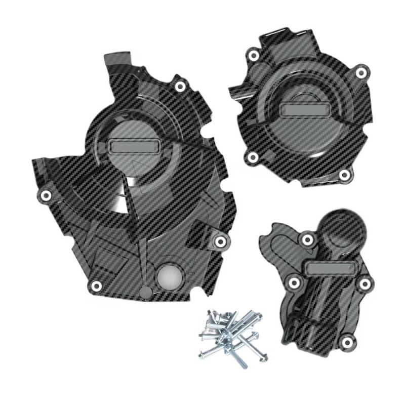 Kurbelgehäuse Motordeckel Motorrad Motor Fall Schutz Schutz Abdeckung Fall Für GSX-8S 2023-2024 GSX-8R 2024 Für V-Strom 800DE 2023-2024 von IPUDIS