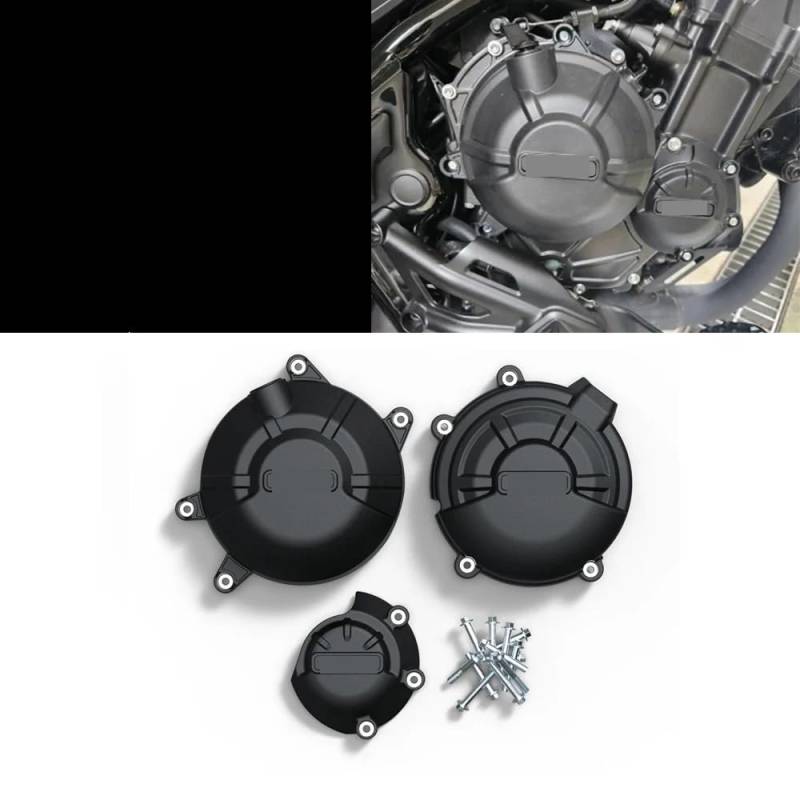 Kurbelgehäuse Motordeckel Motorrad Motor Lichtmaschine Kupplung Schutz Abdeckung Zubehör Für CBR500R CB500F CB500X 2014 2015 2016 2017 2018 von IPUDIS