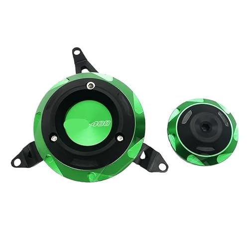 Kurbelgehäuse Motordeckel Motorrad Motor Schutz Set Seite Schutzhülle Crash Slider Fallen Schutz Für Für NI&nja 400 2018-2022 von IPUDIS