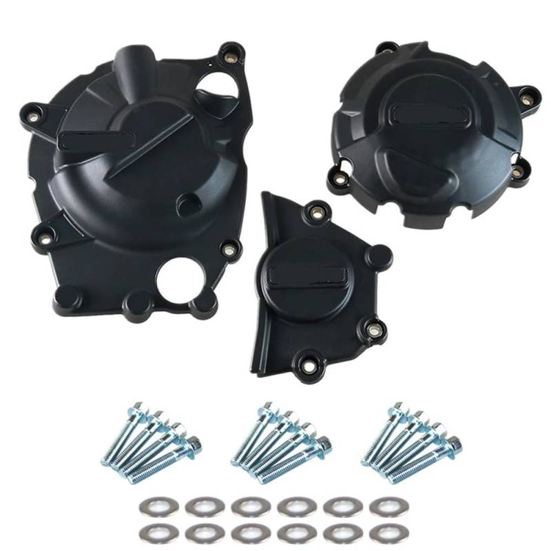 Kurbelgehäuse Motordeckel Motorrad-Motorabdeckungsschutz für ZX-25R ZX25R ZX4R ZX4RR ZX4R-SE Motorabdeckungen von IPUDIS