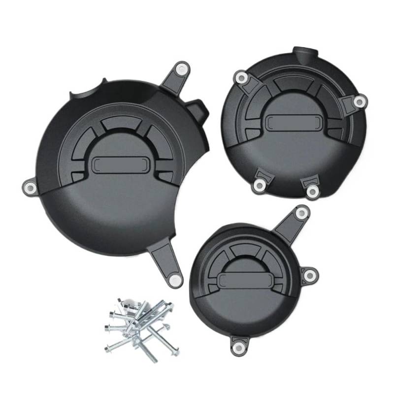 Kurbelgehäuse Motordeckel Motorradzubehör Motorabdeckungsschutzsatz für CB1000R 2011-2017 von IPUDIS