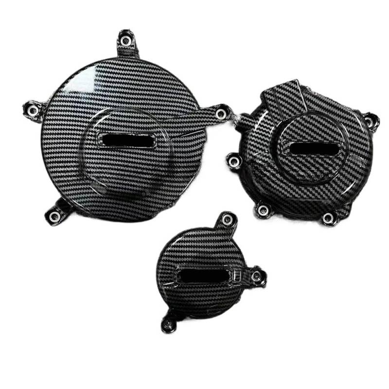 Kurbelgehäuse Motordeckel Motorräder Motorabdeckung Schutz Set Fall für GSXR600 GSXR750 GSXR 600 750 2006-2019 K6 - K9 & L0 - L9 von IPUDIS