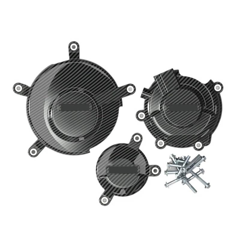 Kurbelgehäuse Motordeckel Motorräder Motorabdeckung für GSXR600 GSX-R600 GSXR750 GSX-R750 2006-2023 Sekundäre Motorabdeckung Schutzset von IPUDIS