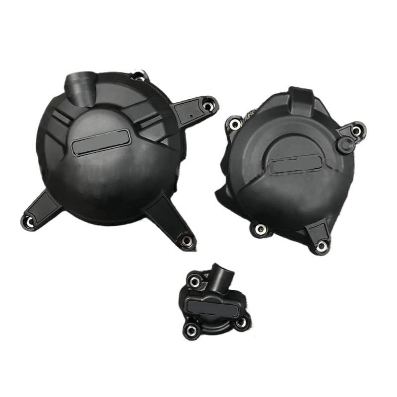 Kurbelgehäuse Motordeckel Motorräder Motorabdeckungen Protektoren für MT-03 2016–2019 2020 2021 2022 & YZF-R3 2015–2022 Schutz-Set von IPUDIS