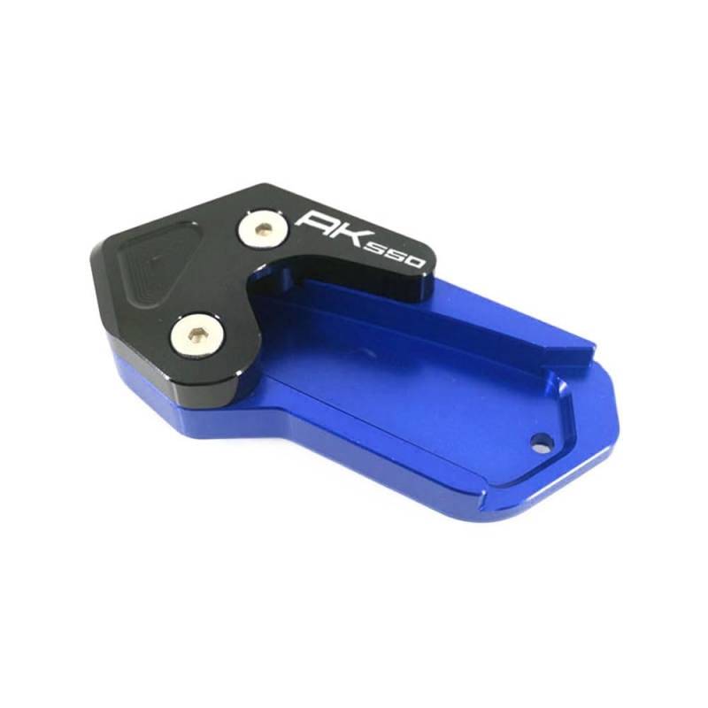 Seitenständer-Vergrößerungsplatte Motorrad CNC Kickstand Fuß Seitenständer Verlängerung Pad Stützplatte Für KY&MCO AK550 AK 550 2017-2022 von IPUDIS