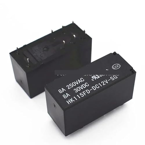 1 Pcs HK115FD-DC12V-SG 8 Pins 12V 8A Relays IPWWUTTH von IPWWUTTH