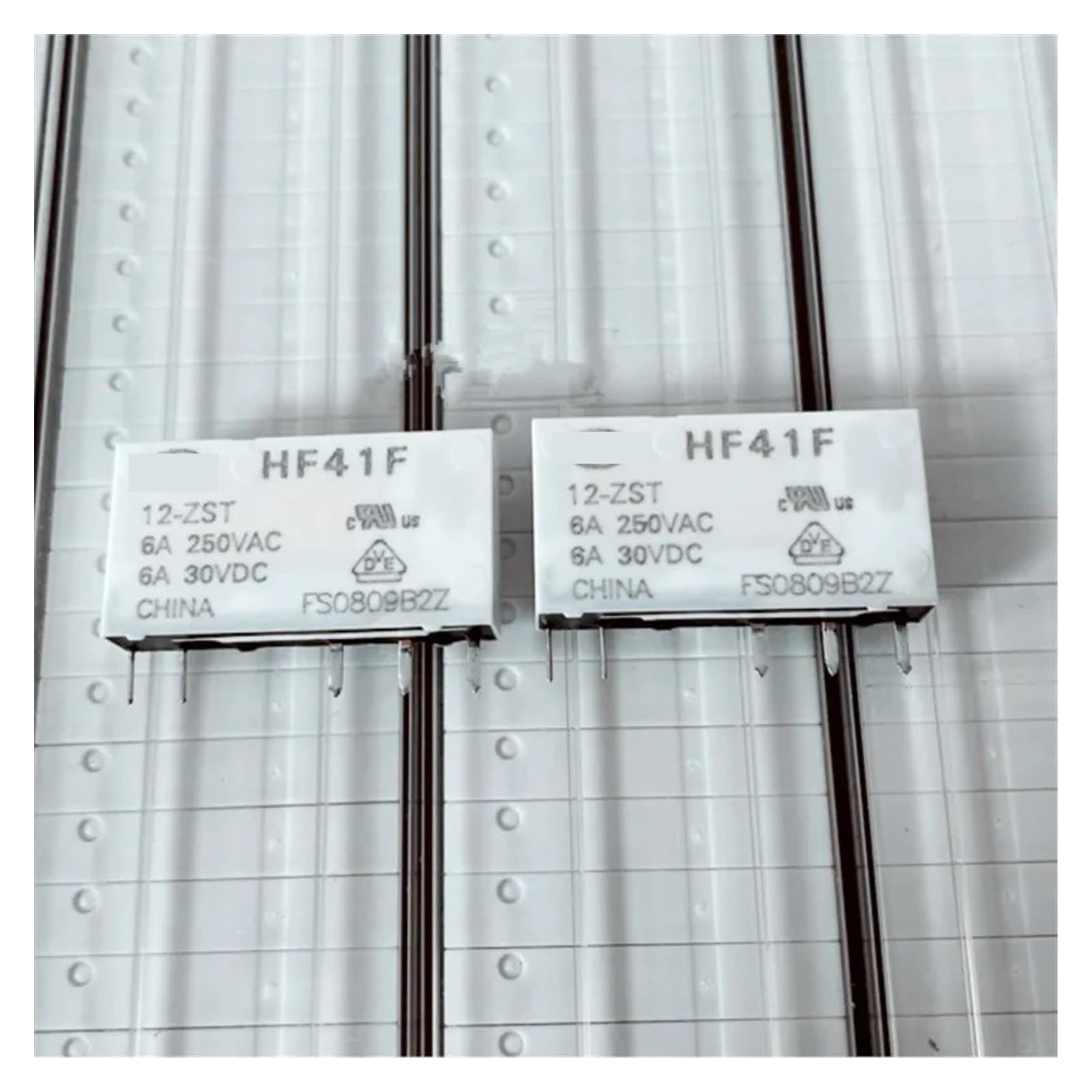10PCS Relay HF41F 12-ZST 5-pin HF41F-12-ZST 12VDC 6A IPWWUTTH 10PCS Relay HF41F 12-ZST 5-pin HF41F-12-ZST 12VDC 6A IPWWUTTH von IPWWUTTH