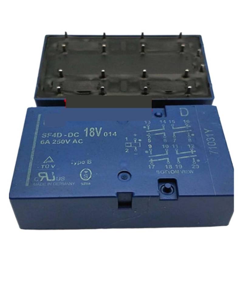 2 PCS 18V Relay SF4D-DC18V Used 18VDC 6A 18Pins IPWWUTTH von IPWWUTTH