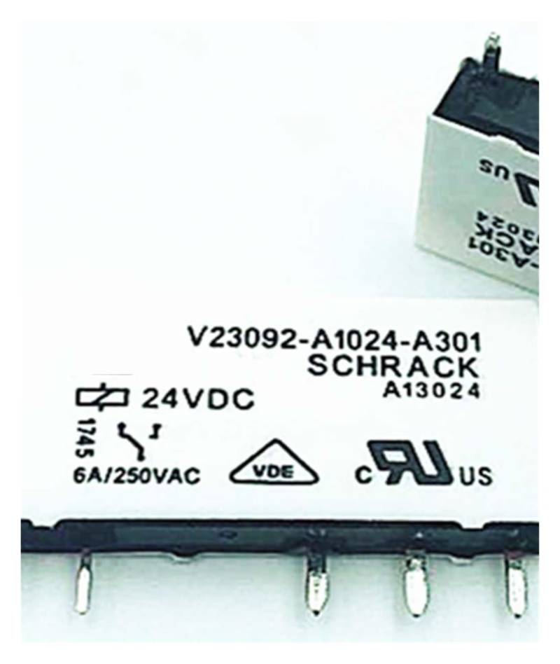 5 PCS 24V Relay V23092-A1024-A301 24VDC 6A 5Pins IPWWUTTH von IPWWUTTH
