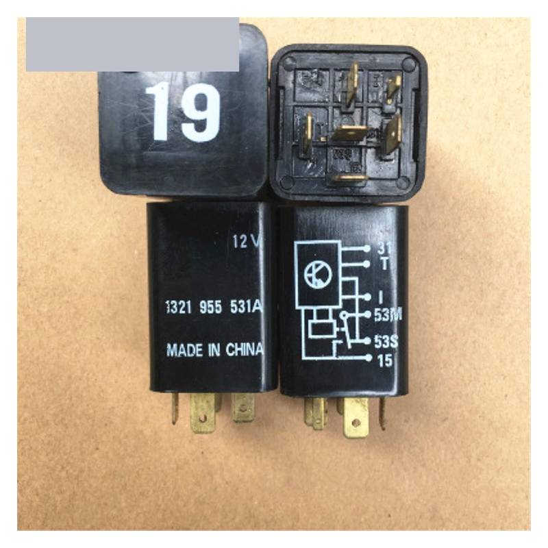 Car wiper relay 321 955 531A 12V 6pin IPWWUTTH von IPWWUTTH