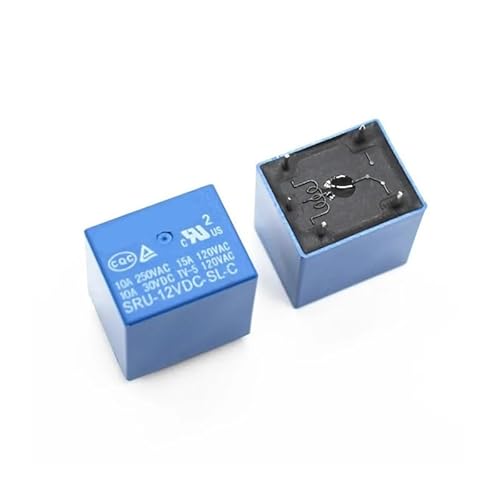 Power Relays SRU-12VDC-SL-C 10A 250VAC 30VDC 5PIN IPWWUTTH von IPWWUTTH