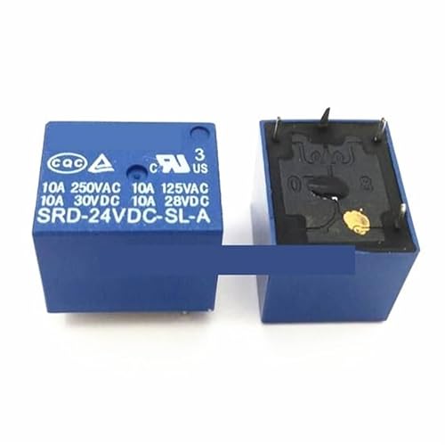 Relay SRD-24VDC-SL-A 4 Pin Relay 10A 250VAC 24V IPWWUTTH von IPWWUTTH