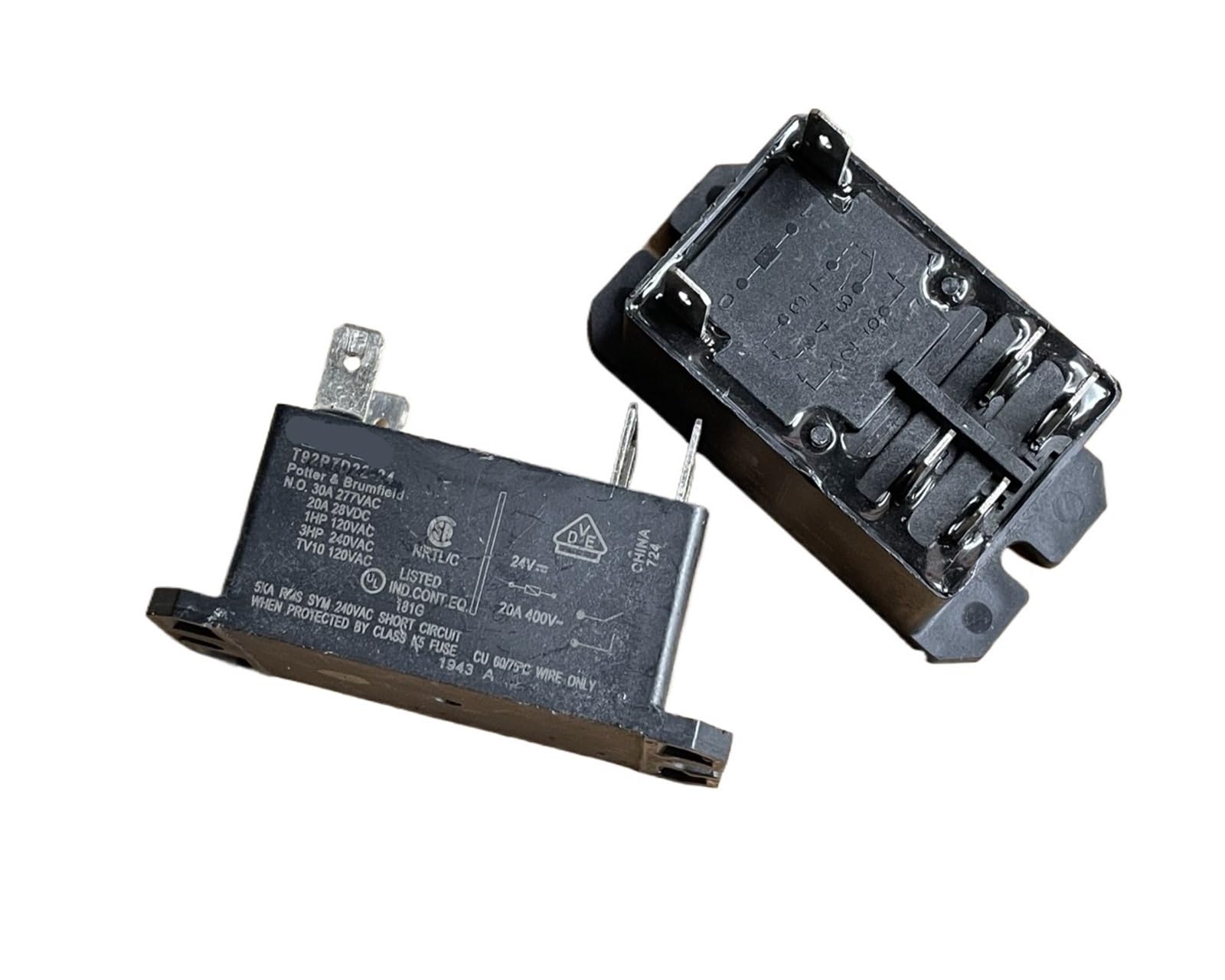 T92P7D22-24 T92S7D22-24 24VDC Relay 6pins IPWWUTTH T92P7D22-24 T92S7D22-24 24VDC Relay 6pins IPWWUTTH von IPWWUTTH