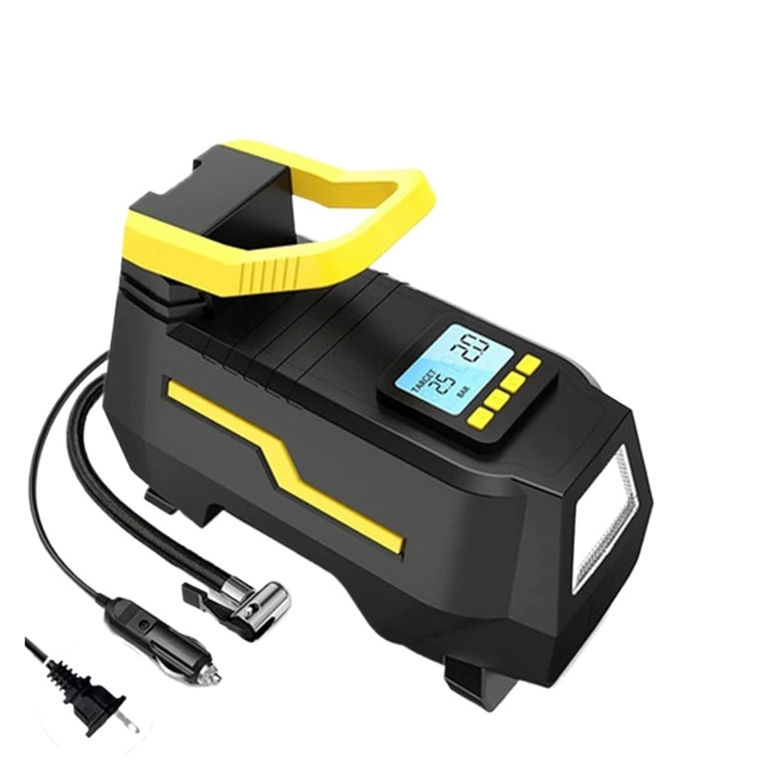 DC/AC 12V/100-230V 150PSI Autoreifen-Inflatorpumpe mit Manometer(AC-DC US Type) von IPZRKJRPF