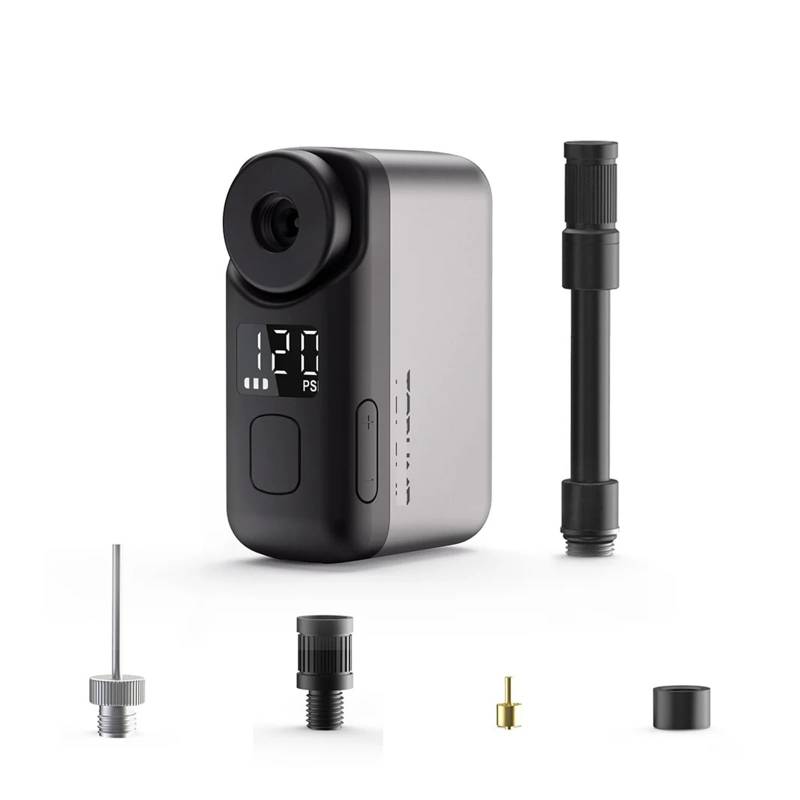 Mini tragbare elektrische Pumpe 120PSI Max 450mAh Akku mit Bildschirm Schnellladung von IPZRKJRPF
