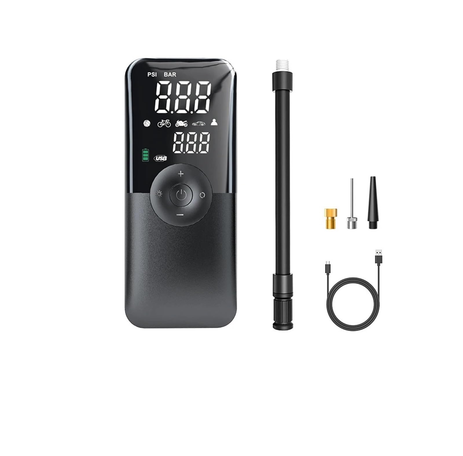 Tragbare Reifen Inflator Wiederaufladbare Elektrische Auto Fahrrad Digital Tragbare Reifen Inflator Wiederaufladbare Elektrische Auto Fahrrad Digital von IPZRKJRPF