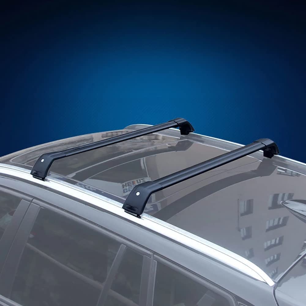 Relingträger Dachträger Dachgepäckträger für Ford Galaxy(CK) 2015-2020, Eloxiertem Aluminium Fahrradträger Dachboxen Offener Dachreling Dachgepäckablage von IREZ