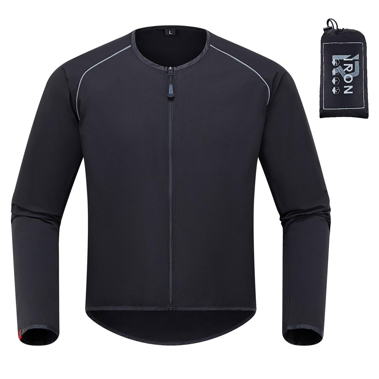 IRON JIA'S Motorradjacke Winddichte Leichte Gefütterte für alle Jahreszeiten Wasserdicht UPF40+ Sonnenschutz Kompakt Tragbar Geeignet zum Motorradf Klettern Schwarz M IRON JIA'S Motorradjacke Winddichte Leichte Gefütterte für alle Jahreszeiten Wasserdicht UPF40+ Sonnenschutz Kompakt Tragbar Geeignet zum Motorradf Klettern Schwarz M von IRON JIA'S