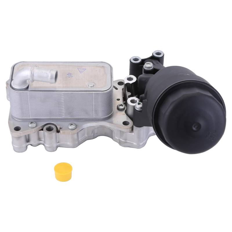 ISAKEN Ölfiltergehäuse mit Ölfilter und Ölkühler 6511800610, A6511800610 für Mercedes-Benz W204 W205 W212 W447 Engine Oil Filter Housing with Oil Filter Motorölkühler von ISAKEN