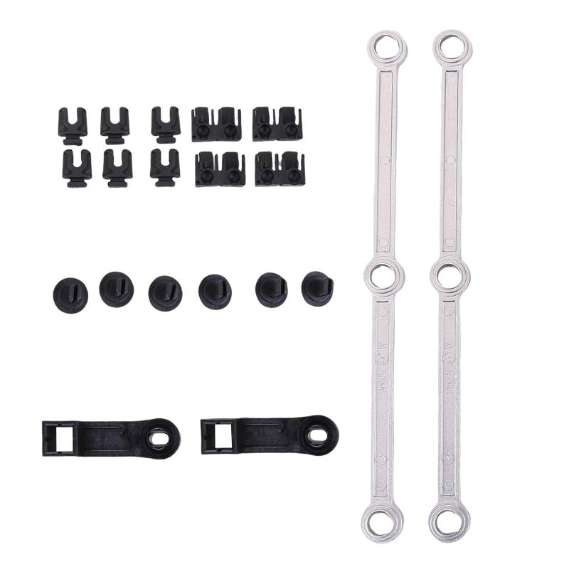 ISAKEN Pleuelstangensatz für Lufteinlasskrümmer A6420907737 6420903237 Motor Ansaugkrümmer Läufer Pleuel Kit Gestänge Ansaugkrümmer für Mercedes CLS C219 E-Klasse W211 W212 R-Klasse V251 W251 von ISAKEN