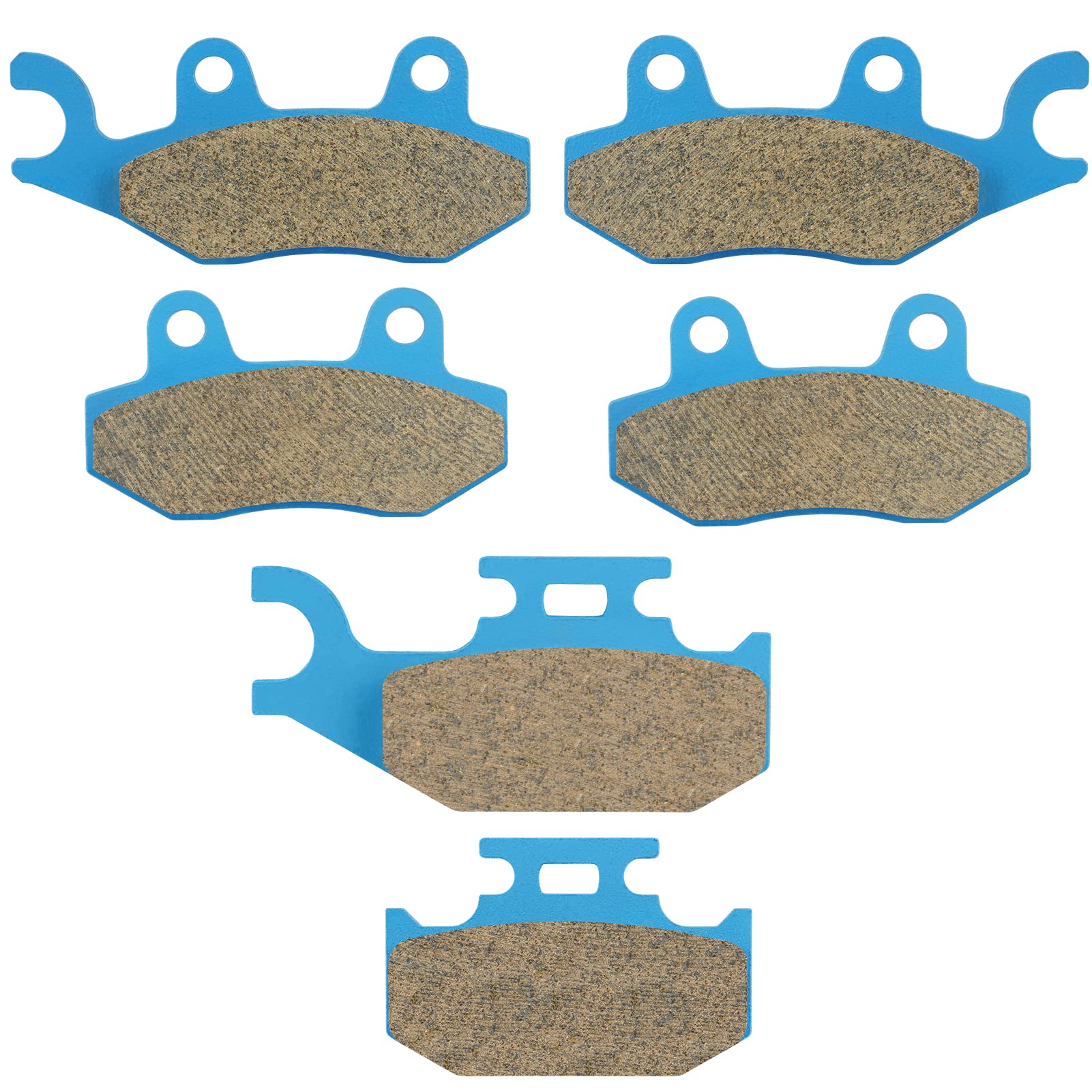 Keramik-Bremsbeläge vorne und hinten, für Yamaha Raptor 700, 700R, Raptor 700 SE 2006, 2007-2012, 3 Sätze Bremsbeläge vorne und hinten Keramik-Bremsbeläge vorne und hinten, für Yamaha Raptor 700, 700R, Raptor 700 SE 2006, 2007-2012, 3 Sätze Bremsbeläge vorne und hinten von ISEYEC