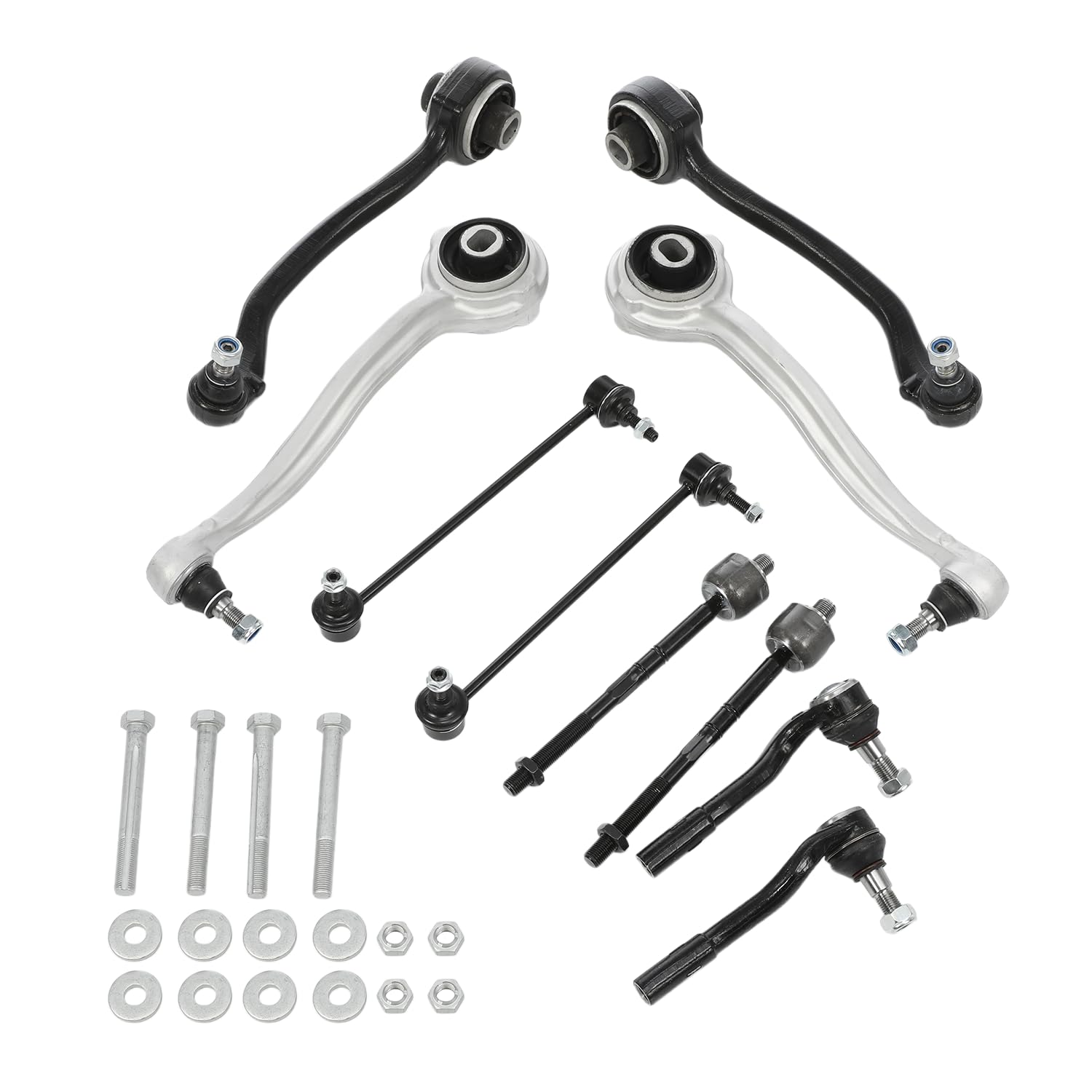 ISINEVER 10-teilig Querlenker Spurstangenkopf Koppelstange Vorne Kompatibel mit Mercedes-Benz W203 S203 CL203 C209 A209 R171 2033303411 ISINEVER 10-teilig Querlenker Spurstangenkopf Koppelstange Vorne Kompatibel mit Mercedes-Benz W203 S203 CL203 C209 A209 R171 2033303411 von ISINEVER