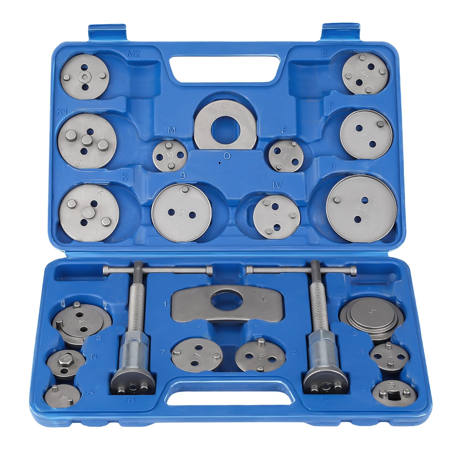 ISINEVER 22tlg Bremskolbenrücksteller Auto Universal Bremskolben Rückstellwerkzeug Set KFZ Werkzeug Kompatibel mit VW Kompatibel mit Audi Kompatibel mit Ford Kompatibel mit Opel ISINEVER 22tlg Bremskolbenrücksteller Auto Universal Bremskolben Rückstellwerkzeug Set KFZ Werkzeug Kompatibel mit VW Kompatibel mit Audi Kompatibel mit Ford Kompatibel mit Opel von ISINEVER