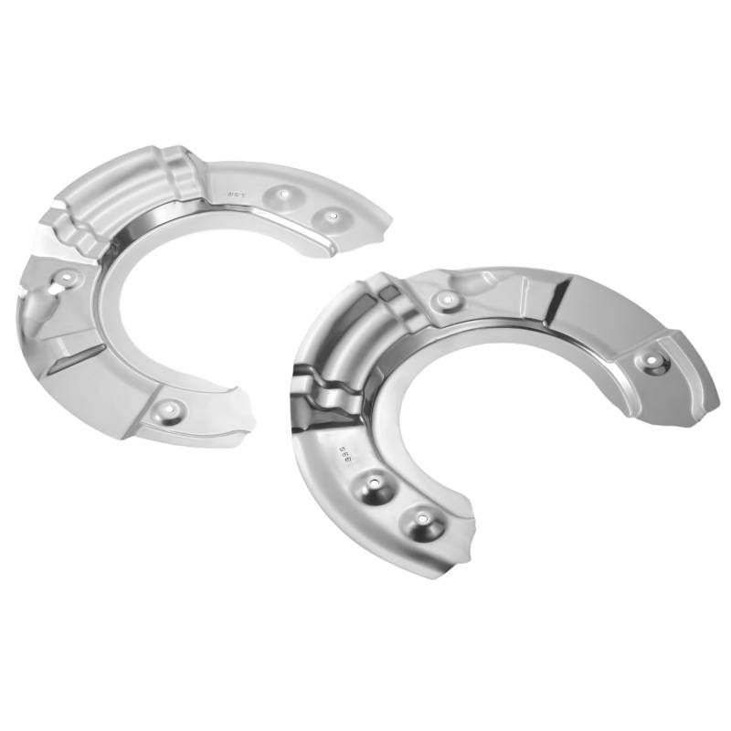ISINEVER 2x Ankerblech Deckblech Vorne Links Rechts Kompatibel mit BMW 5-ER 6-ER 7-ER F10 Cabriolet Replace# 34116775266, 34116775265 von ISINEVER