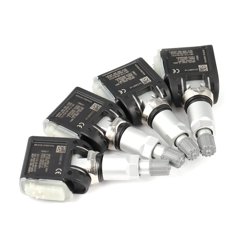 ISINEVER 4 tlg. TPMS Sensor RDKS Reifendrucksensor Reifendruckkontrollsystem 433 MHz Kompatibel mit BMW 5er G30 G31 7er G11 X3 G01# 36106872774, 6872774, 36106876957, 6876957 ISINEVER 4 tlg. TPMS Sensor RDKS Reifendrucksensor Reifendruckkontrollsystem 433 MHz Kompatibel mit BMW 5er G30 G31 7er G11 X3 G01# 36106872774, 6872774, 36106876957, 6876957 von ISINEVER