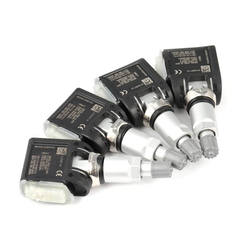 ISINEVER 4 tlg. TPMS Sensor RDKS Reifendrucksensor Reifendruckkontrollsystem 433 MHz Kompatibel mit BMW 5er G30 G31 7er G11 X3 G01# 36106872774, 6872774, 36106876957, 6876957 von ISINEVER