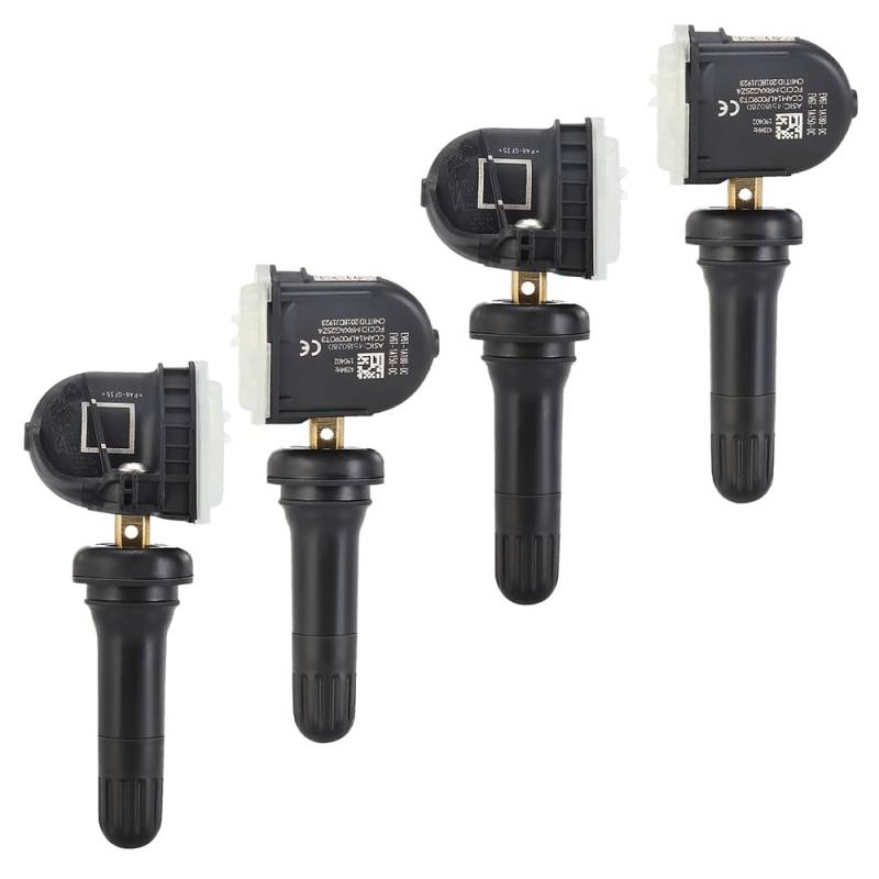 ISINEVER 4 tlg. TPMS Sensor RDKS Reifendrucksensor Reifendruckkontrollsystem 433 MHz Kompatibel mit Ford B-Max C-Max II Ecosport Fiesta Focus Mondeo # 2318530 1862980 von ISINEVER
