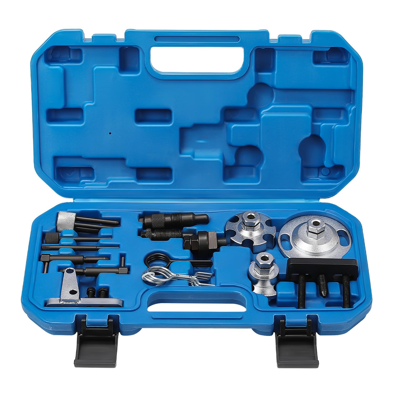 ISINEVER Motor Einstellwerkzeug | Arretierwerkzeug Abzieher Kompatibel mit Audi A4 A5 A6 A8 Q5 Q7 TDI 2.7 3.0 4.0 4.2 V6 V8 Kompatibel mit VW Phaeton und Kompatibel mit Touareg ISINEVER Motor Einstellwerkzeug | Arretierwerkzeug Abzieher Kompatibel mit Audi A4 A5 A6 A8 Q5 Q7 TDI 2.7 3.0 4.0 4.2 V6 V8 Kompatibel mit VW Phaeton und Kompatibel mit Touareg von ISINEVER