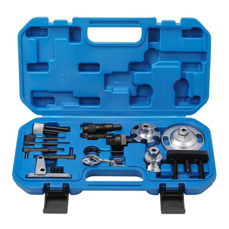 ISINEVER Motor Einstellwerkzeug | Arretierwerkzeug Abzieher Kompatibel mit Audi A4 A5 A6 A8 Q5 Q7 TDI 2.7 3.0 4.0 4.2 V6 V8 Kompatibel mit VW Phaeton und Kompatibel mit Touareg von ISINEVER