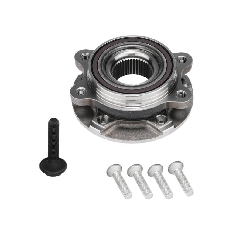 ISINEVER Radlager Mit Radnabe Vorne/Hinten kompatibel mit AUDI A4 8K B8 A5 8T 8F A6 A7 4G A8 Q5 8R Radnabe + Radlager kompatibel mit Porsche Macan 4H0498625, 8K0407607, 8K0407613B, 8K0598625 von ISINEVER