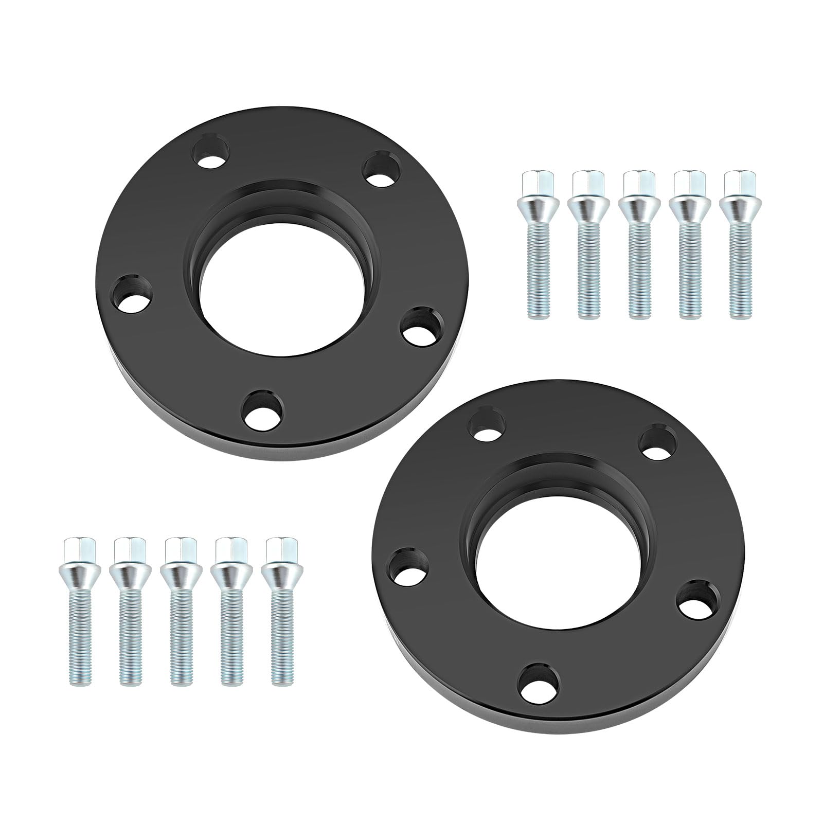 ISINEVER Spurverbreiterung 5x120 40mm 2x20mm 72,6mm Kompatibel mit BMW E36 E46 E90 E91 E92 E60 E61 mit Radschrauben M12x1,5x50mm Spurplatten Distanzscheibe Schwarz ISINEVER Spurverbreiterung 5x120 40mm 2x20mm 72,6mm Kompatibel mit BMW E36 E46 E90 E91 E92 E60 E61 mit Radschrauben M12x1,5x50mm Spurplatten Distanzscheibe Schwarz von ISINEVER
