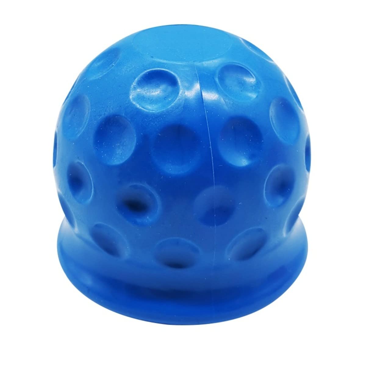 ISKIP Universal 50mm Trailer Gummi Abschleppstange Ball Abdeckung, weiche Anhängevorrichtung Abdeckung schützen für LKW Anhänger Wohnwagen RV Auto (Blau) von ISKIP