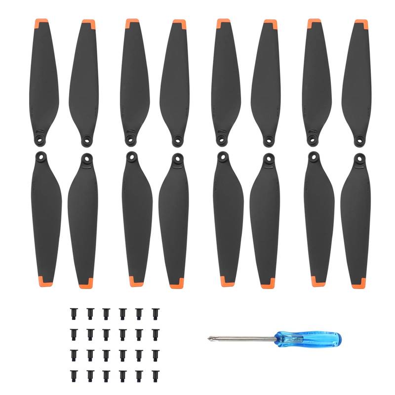 DJI Mini 3 Propeller, 16 Stück Ersatzklingen, Drohne Zubehör, Ersatzpropeller, Geringes Gewicht, Geräuscharm, Stabiles Flugdrohnenzubehör von ISOI