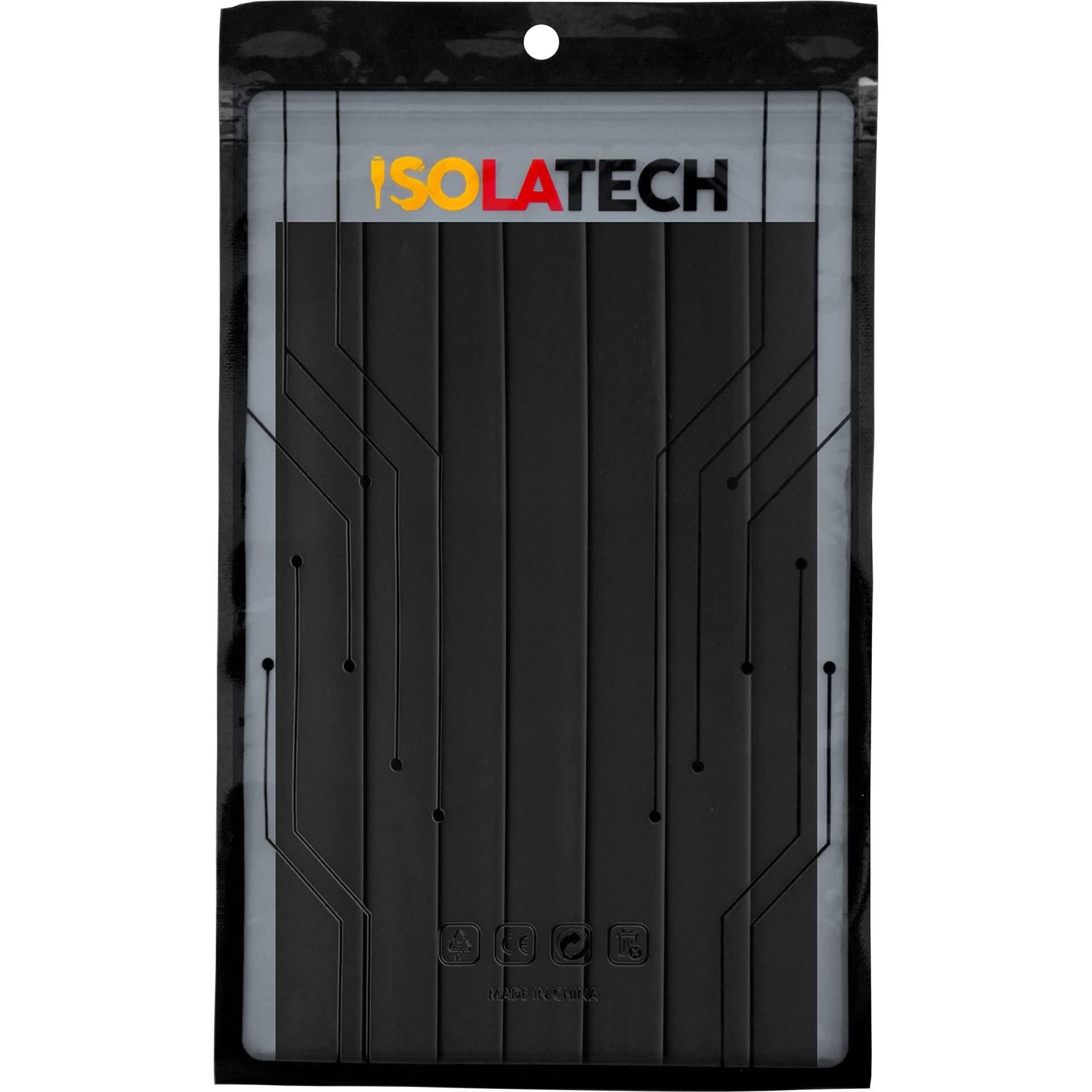 ISOLATECH Schrumpfschlauch Set 2:1 ohne Kleber unbeschriftet Schwarz Set viele Größen Ø20mm 1,4 Meter in 7Stk x 20cm ISOLATECH Schrumpfschlauch Set 2:1 ohne Kleber unbeschriftet Schwarz Set viele Größen Ø20mm 1,4 Meter in 7Stk x 20cm von ISOLATECH
