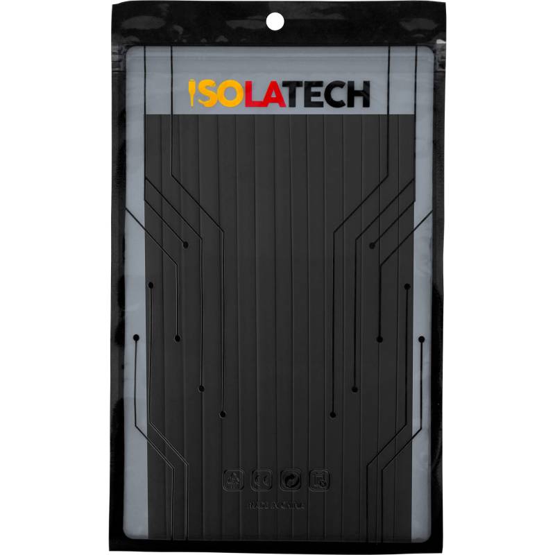 ISOLATECH Schrumpfschlauch Set 2:1 ohne Kleber unbeschriftet Schwarz Set viele Größen Ø8mm 3,0 Meter in 15Stk x 20cm von ISOLATECH