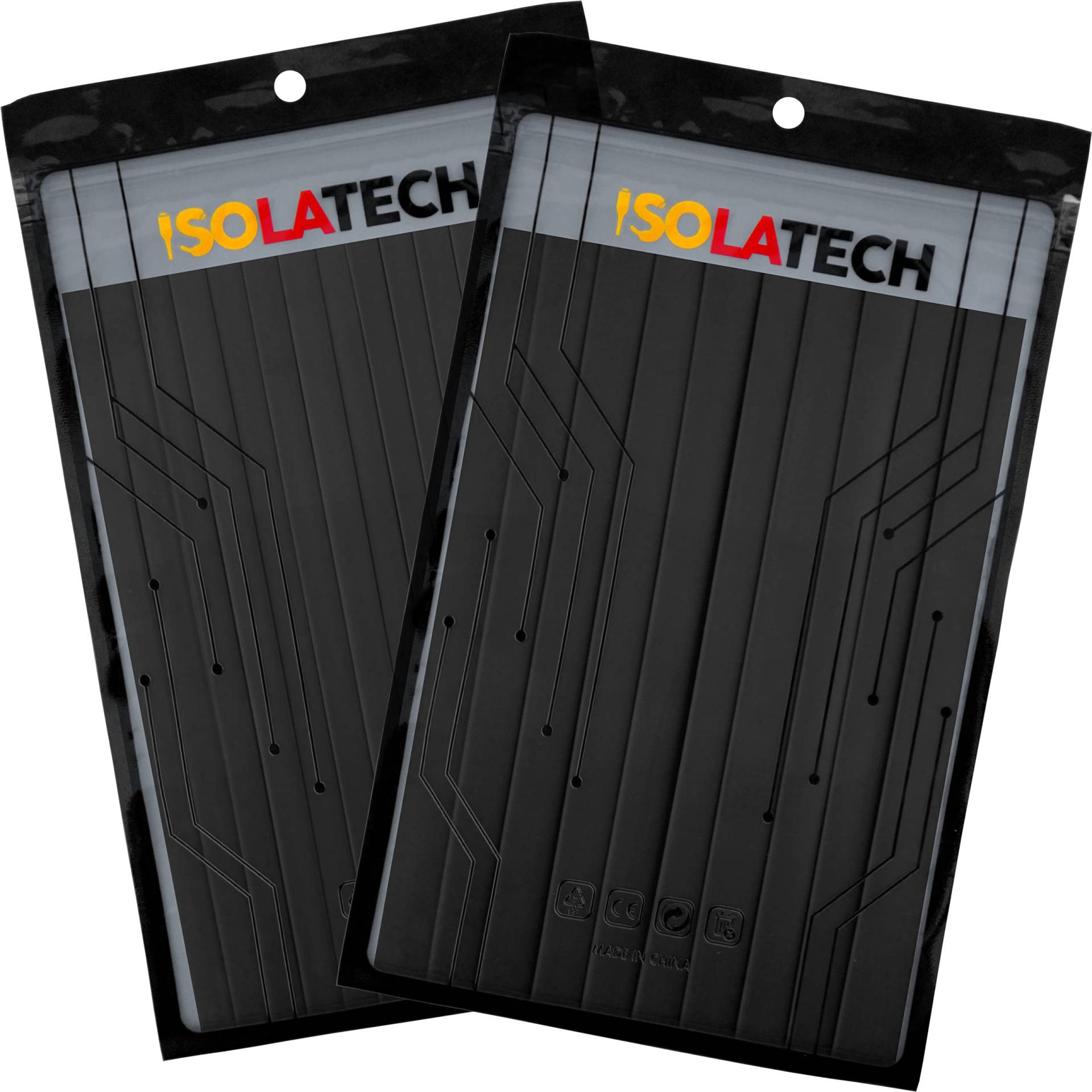ISOLATECH Schrumpfschlauch Set Bündel 2:1 ohne Kleber unbeschriftet Schwarz Ø8mm 3,0 Meter in 15Stk x 20cm und Ø10mm 2,0 Meter in 10Stk x 20cm ISOLATECH Schrumpfschlauch Set Bündel 2:1 ohne Kleber unbeschriftet Schwarz Ø8mm 3,0 Meter in 15Stk x 20cm und Ø10mm 2,0 Meter in 10Stk x 20cm von ISOLATECH