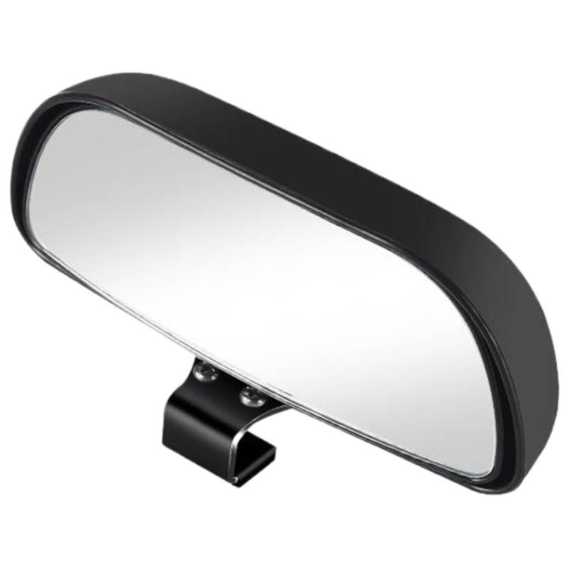 Blind Fleckspiegel, Weitwinkel HD Glass Verstellbarer Auto Blindfleckspiegel, 5, 7 x 2, 5 Zoll ABS zuverlässiges Universalglas für Autos SUV und Trucksmirror von ISOYTERO