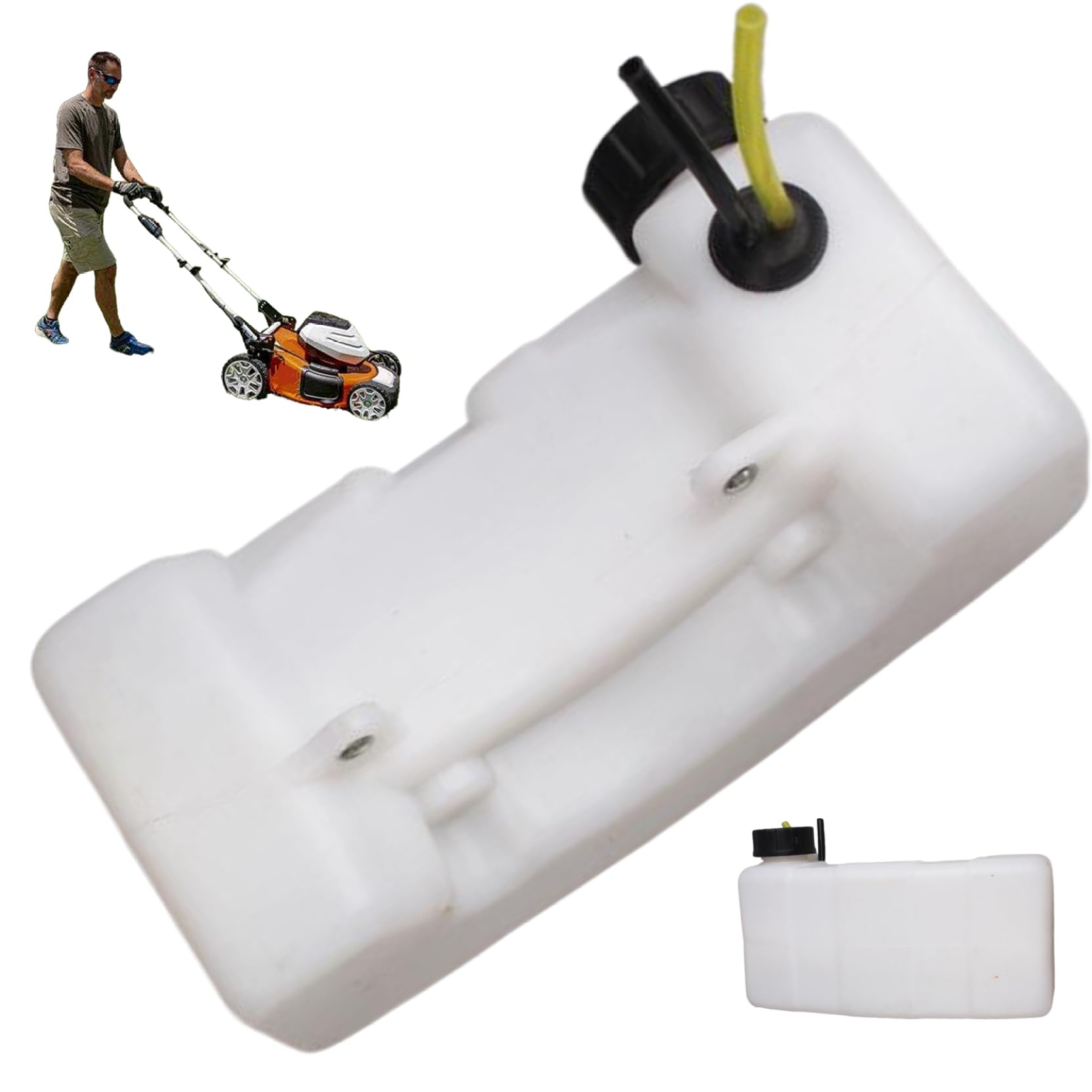 Kraftstofftank für gemahlene Auger 10x4x2 Zoll Plastikstoff Hülle für gemahlene Bohrer korrosionsbeständiger Ersatz Erdschnecken Ersatzteile von ISOYTERO