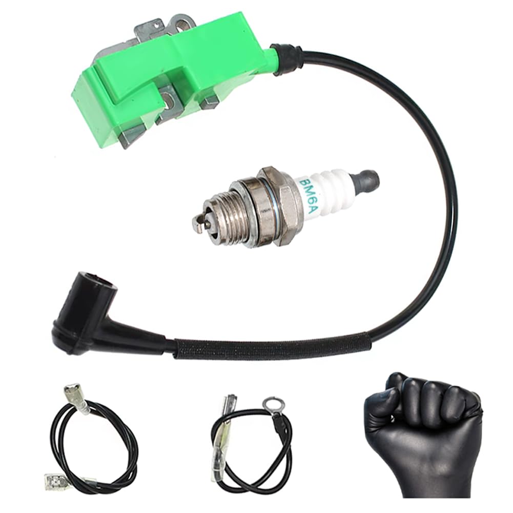 Zündspule mit Zündkerze für Husqvarna Power Cutter 371K 371K EPA 375K 375K EPA Kettensäge 510115102 503958901 537162302 544047402 Zündspule mit Zündkerze für Husqvarna Power Cutter 371K 371K EPA 375K 375K EPA Kettensäge 510115102 503958901 537162302 544047402 von ISSICOO