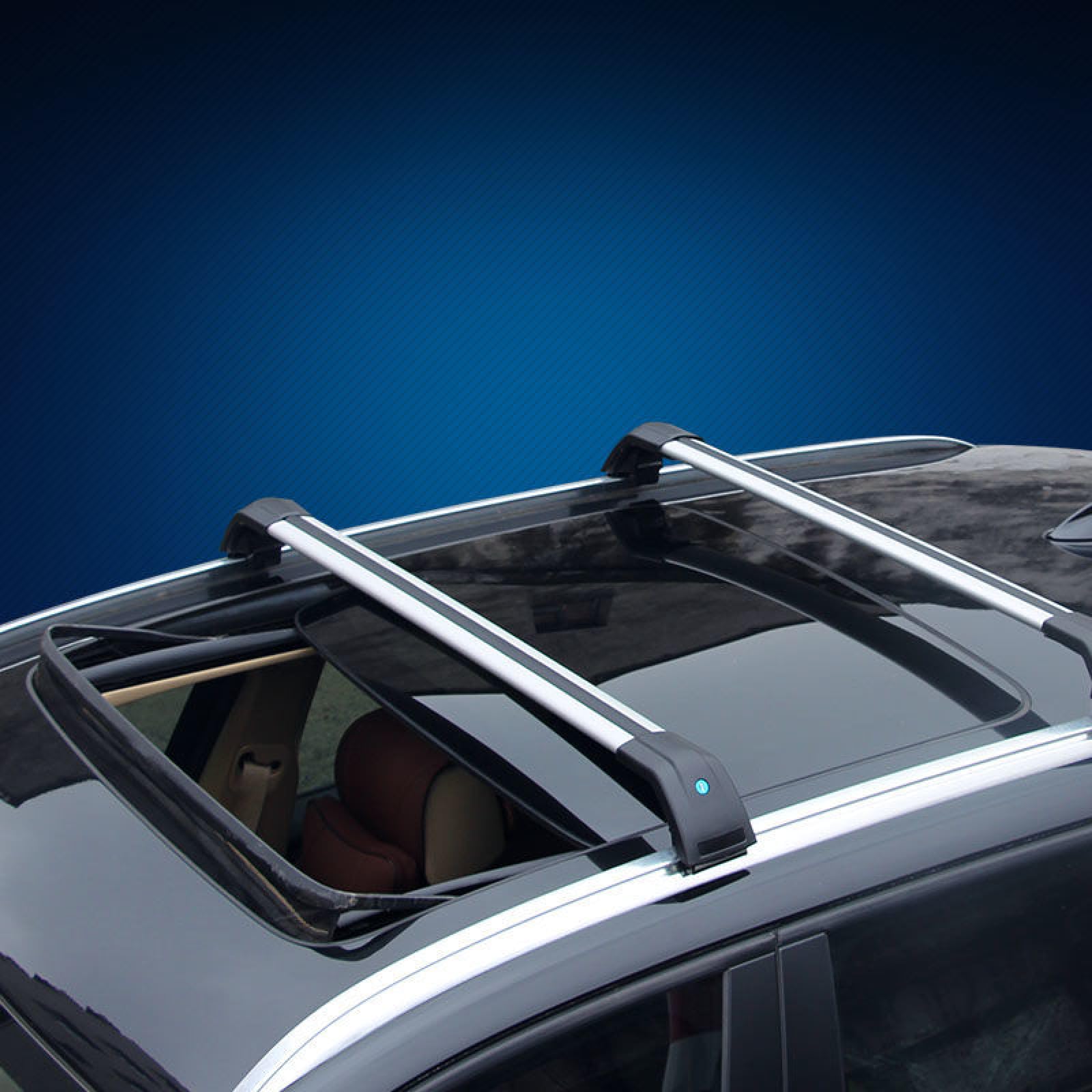 Autodachträger Für Lexus RX350 RX450H F Sport RX350L RX450L 2016-2021 Gepäck Gepäck Dachträger Dachreling Querträger 2 Stück Dachträger von ITGRL