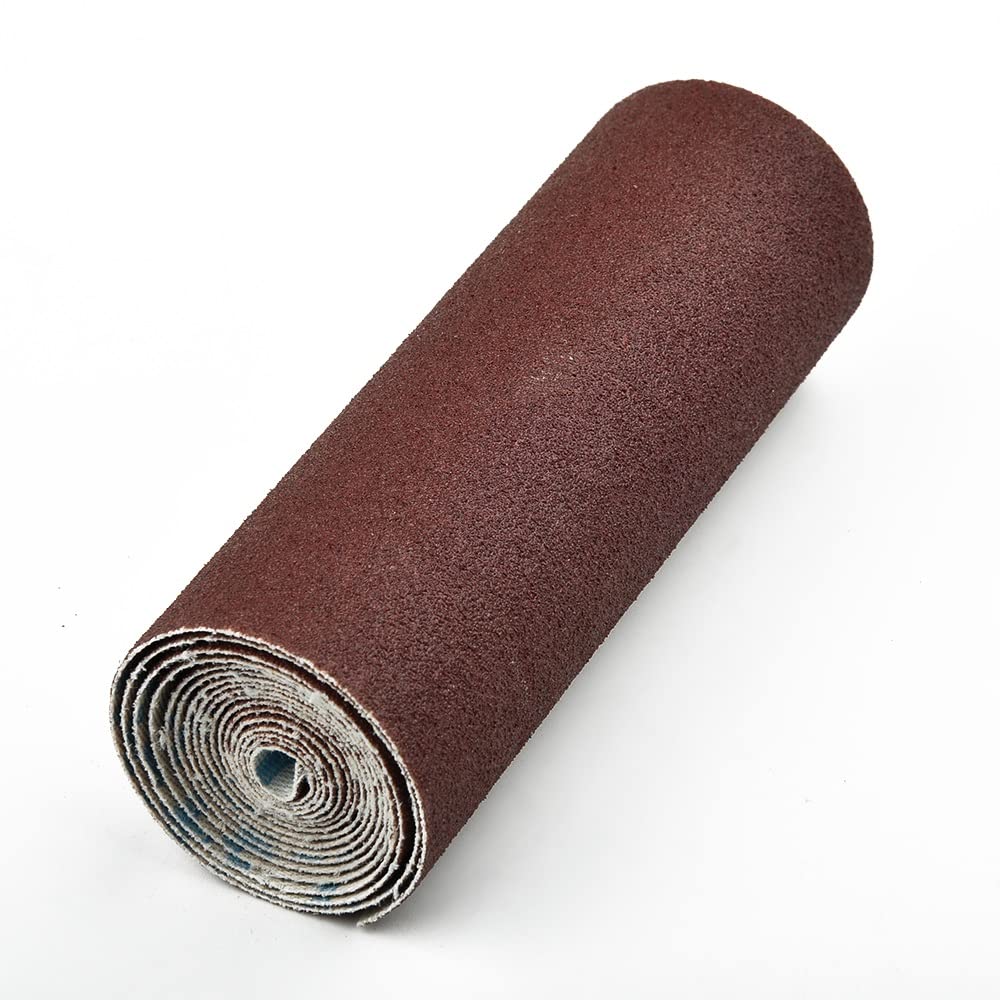 1 m Schmirgelleinen-Schleifpapierrolle – Körnung 80 bis 600 for Holzbearbeitung, Schleifen und Polieren (96 mm x 1 m)(120grit) von ITITI