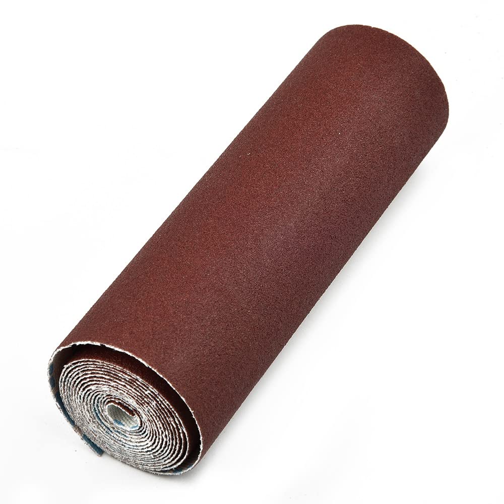 1 m Schmirgelleinen-Schleifpapierrolle – Körnung 80 bis 600 for Holzbearbeitung, Schleifen und Polieren (96 mm x 1 m)(600grit) von ITITI