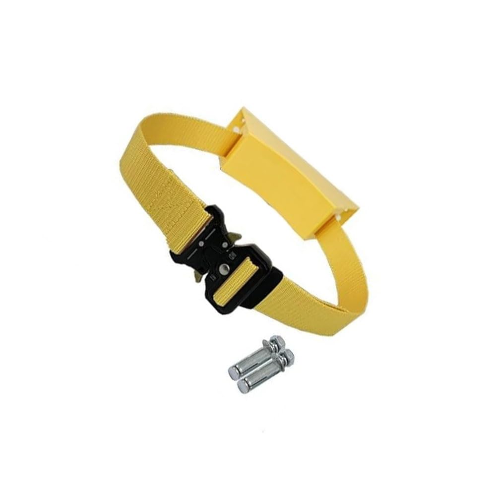 Einstellbarer Sauerstoffflaschenträger - Wandhalterung for Propan - Robuste ABS-Konstruktion for den privaten und professionellen Einsatz(Yellow) von ITITI