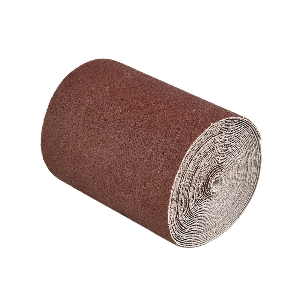 Premium-Schleifpapierrolle 100 mm x 10 m | Nass-/Trockenschleifen for Holz, Metall und Autos | Körnung 60–800(60grit) von ITITI