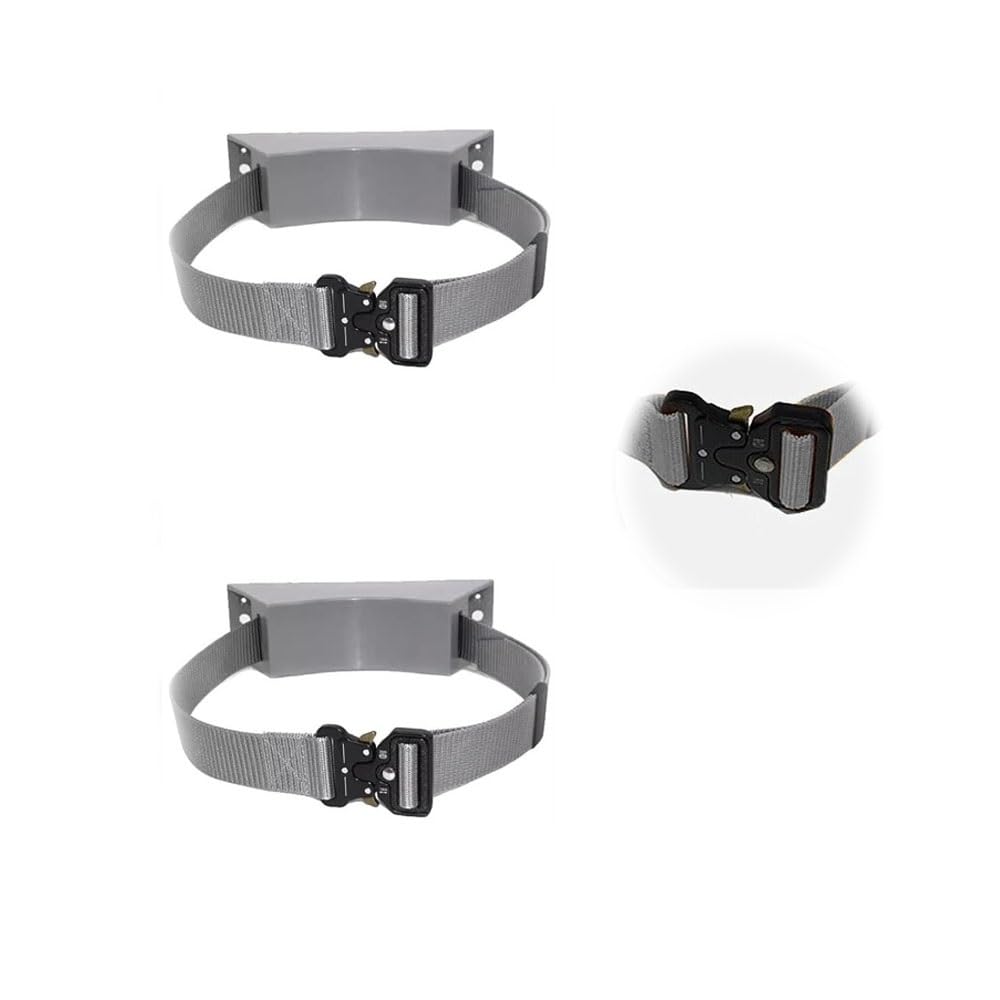 Verstellbarer Sauerstoffflaschenhalter zur Wandmontage mit Gürtel for Propan-, Stickstoff- und Tauchflaschen, platzsparend, einfacher Zugriff(2pcs) von ITITI