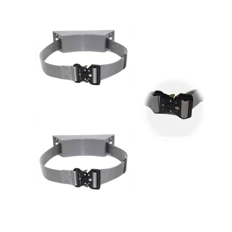 Verstellbarer Sauerstoffflaschenhalter zur Wandmontage mit Gürtel for Propan-, Stickstoff- und Tauchflaschen, platzsparend, einfacher Zugriff(2pcs) von ITITI